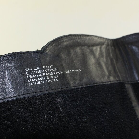 Miz Mooz Tall Black Leather Shelia Boots (6.5 US) - Picture 13 of 13